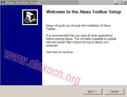 Alexa工具條的下載及安裝