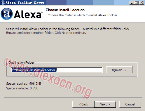 Alexa工具條的下載及安裝